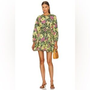 RHODE Ella Dress in Sunny Aura Blossom
